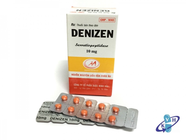 Đình chỉ lưu hành lô thuốc Denizen