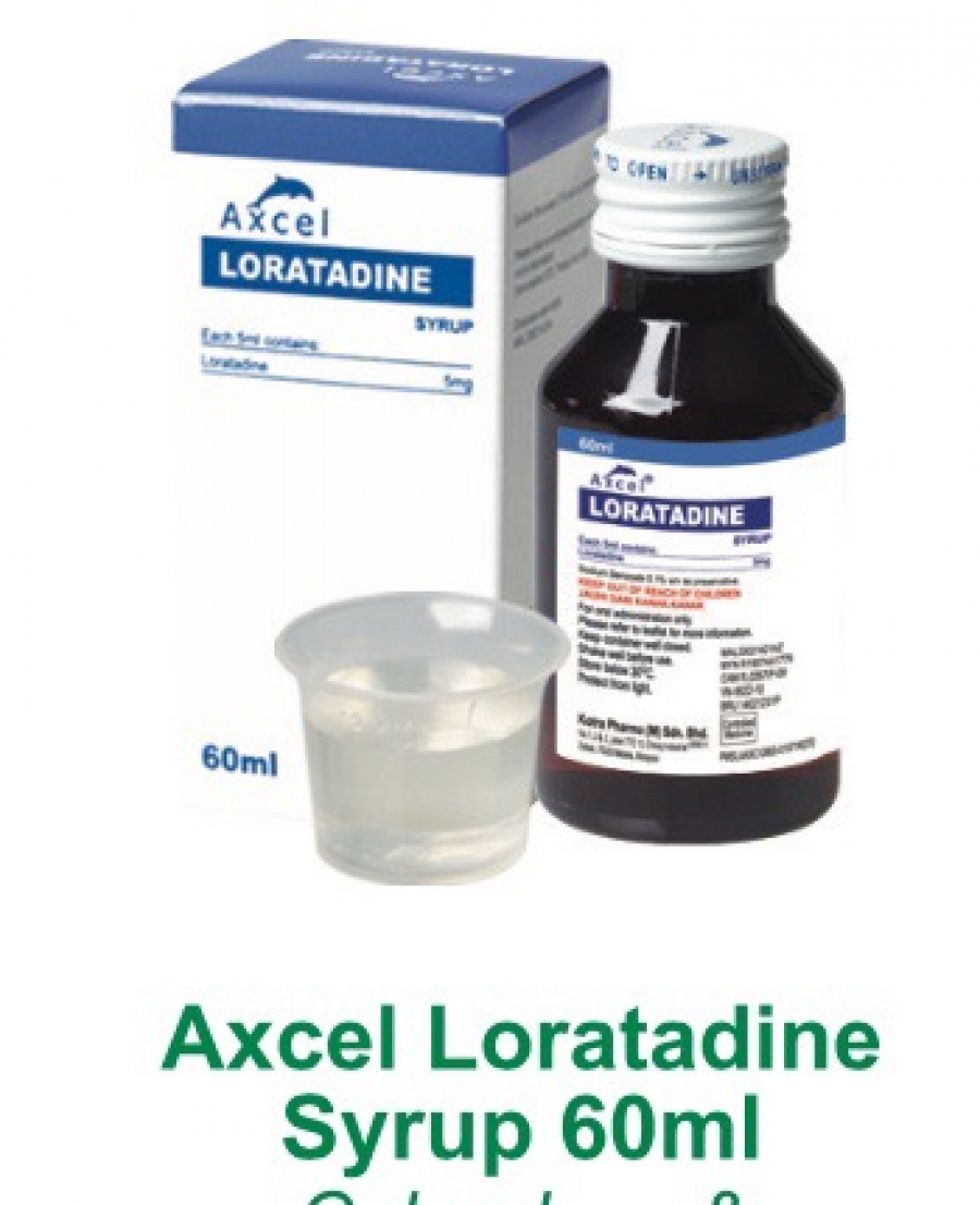 Công Ty Tnhh Dược Phẩm Khang Phan Axcel Loratadine Syrup 60ml